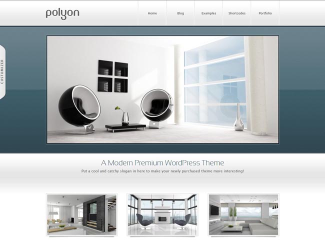 质感wordpress企业产品展示主题Polyon